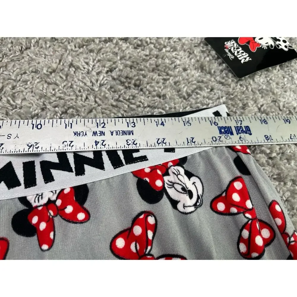 Disney Mickey & Minnie Mouse Pajamas Sleepwear Pants Size Large Soft Cozy - Picture 9 of 10
